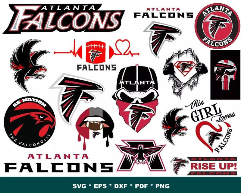 NFL Teams Clipart Bundle, PNG & SVG Cut Files for Cricut / Silhouette