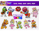 Muppet Babies SVG Bundle, Muppets SVG, Muppet Babies Cricut Designs, Muppet Babies Clipart