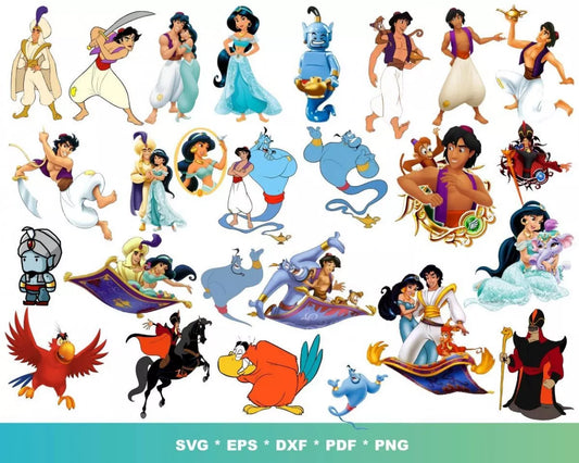 Princess Jasmine SVG, Jasmine SVG For Cricut, Princess Jasmine PNG Transparent, Disney Jasmine SVG Files