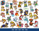 Paw Patrol SVG, Paw Patrol SVG For Cricut, Paw Patrol SVG Birthday, Paw Patrol PNG Transparent