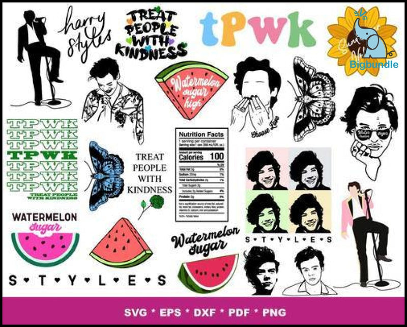 200+ Harry Styles SVG Bundle 3.0