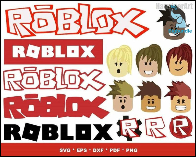 200+ Roblox Svg Bundle 1.0, Roblox Outline Font