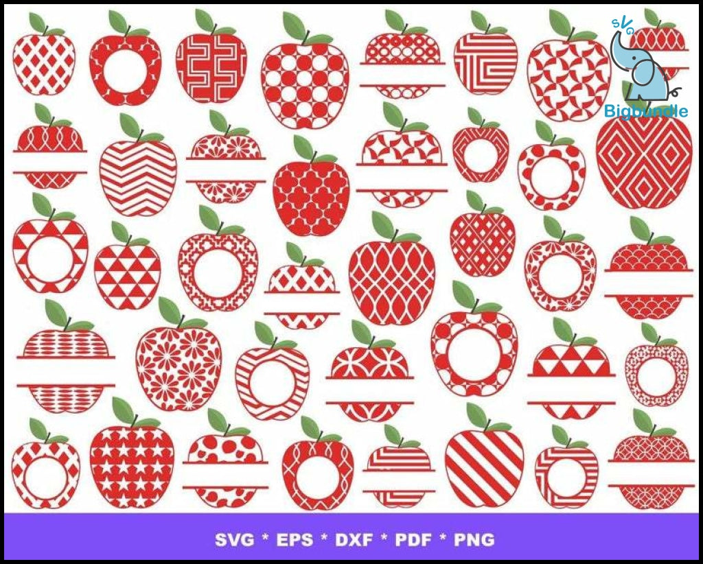 2000+ Back to school mega bundle svg, png, eps, dxf for cricut and print