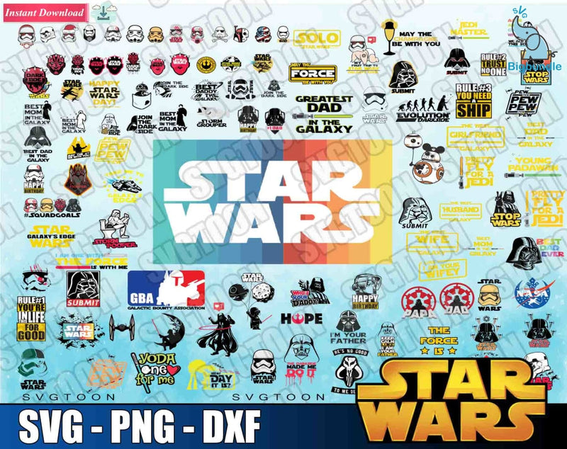 2000+ Bundle Star Wars Svg, Star Wars Svg , star Wars Characters svg, Mandalorian svg, Disney svg