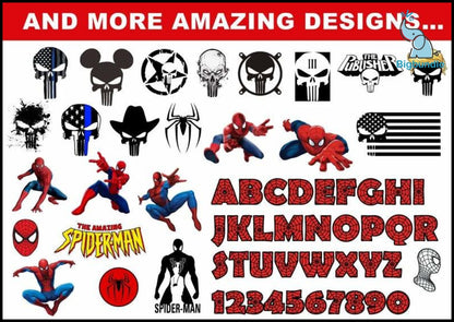 2000+ Marvel SVG Mega Bundle