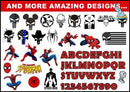 2000+ Marvel SVG Mega Bundle