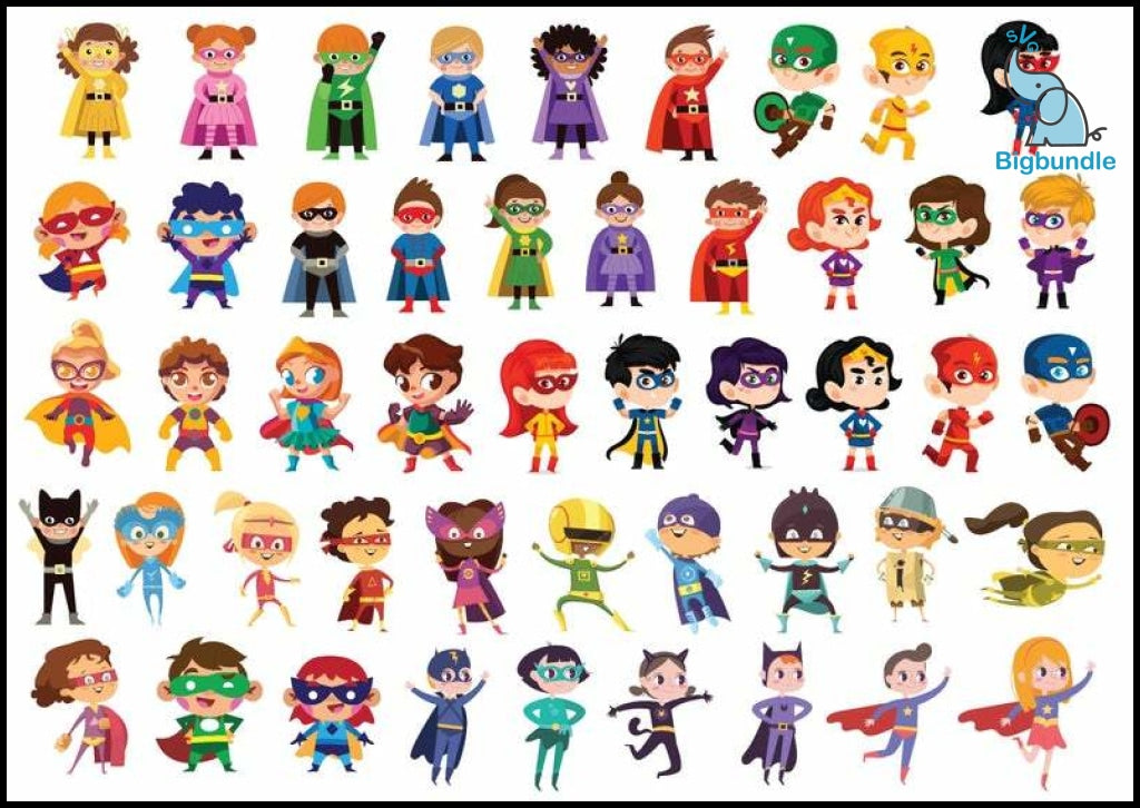 2000+ Marvel SVG Mega Bundle