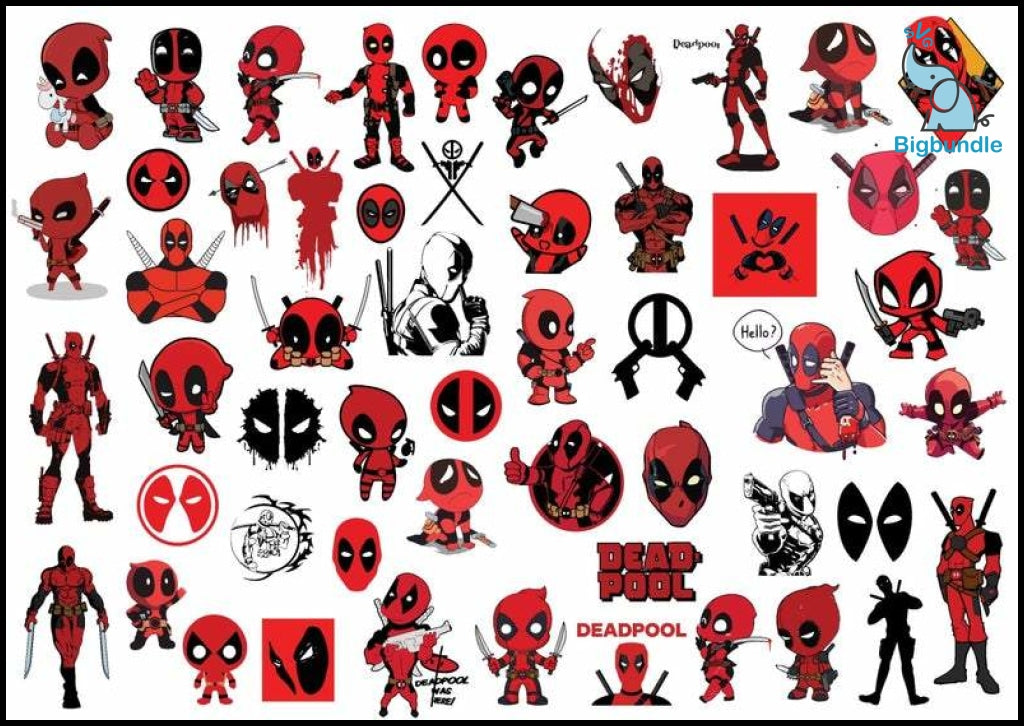 2000+ Marvel SVG Mega Bundle