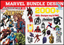 2000+ Marvel SVG Mega Bundle