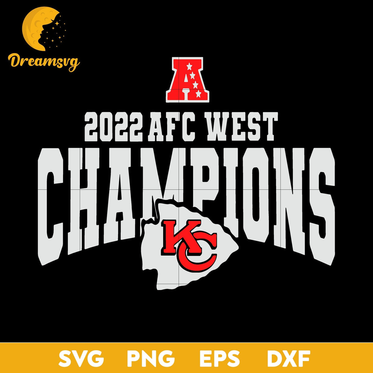 2022 A F C WeSt Champions Kan Sas City Chie Fs Svg, Funny Svg, png, dxf, eps digital file.