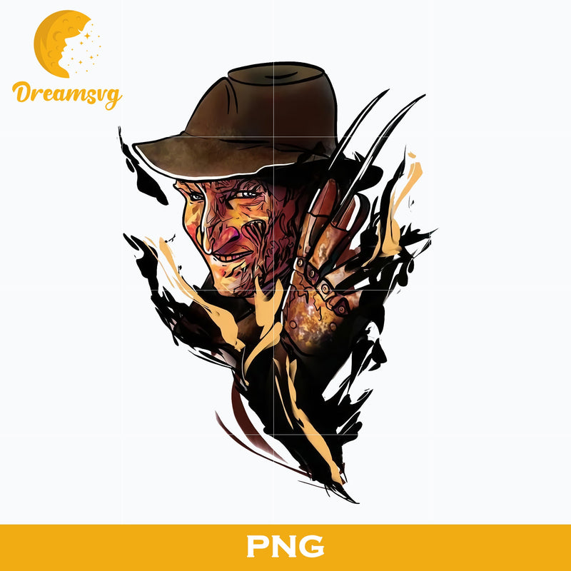 Freddy Krueger PNG, Freddy Krueger Halloween, Scary Halloween, Horror Characters, Halloween svg, png digital file.