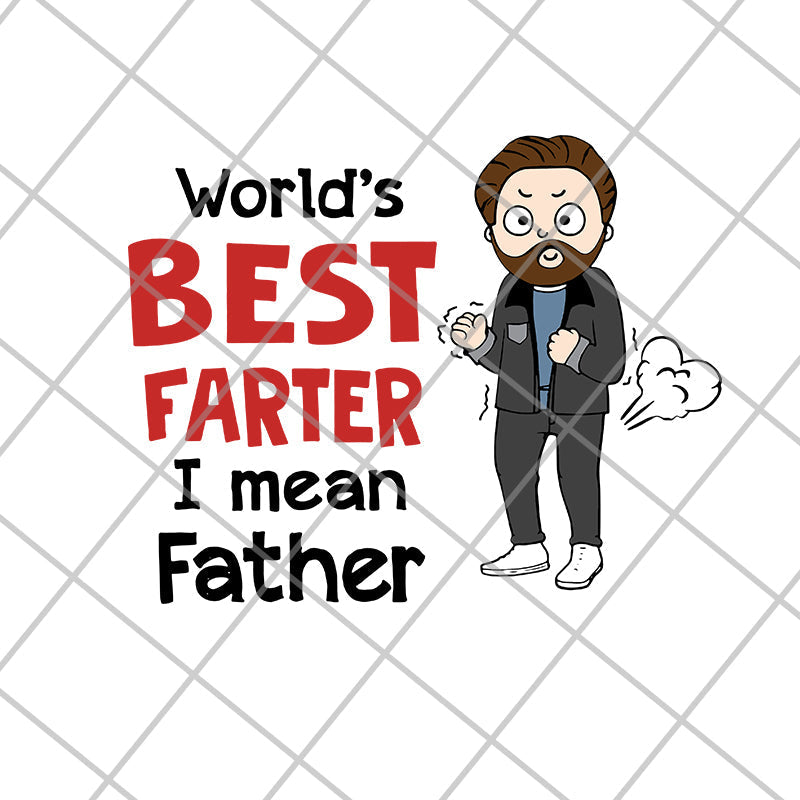 World‘s Best Farter Father’s Day svg, png, dxf, eps digital file FN11062107