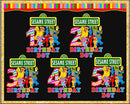 21+ Sesame PNG Bundle, Sesame street png, Bundle birthday boy designs, digital download.