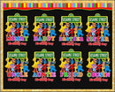 21+ Sesame PNG Bundle, Sesame street png, Bundle birthday boy designs, digital download.