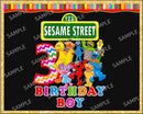 21+ Sesame PNG Bundle, Sesame street png, Bundle birthday boy designs, digital download.