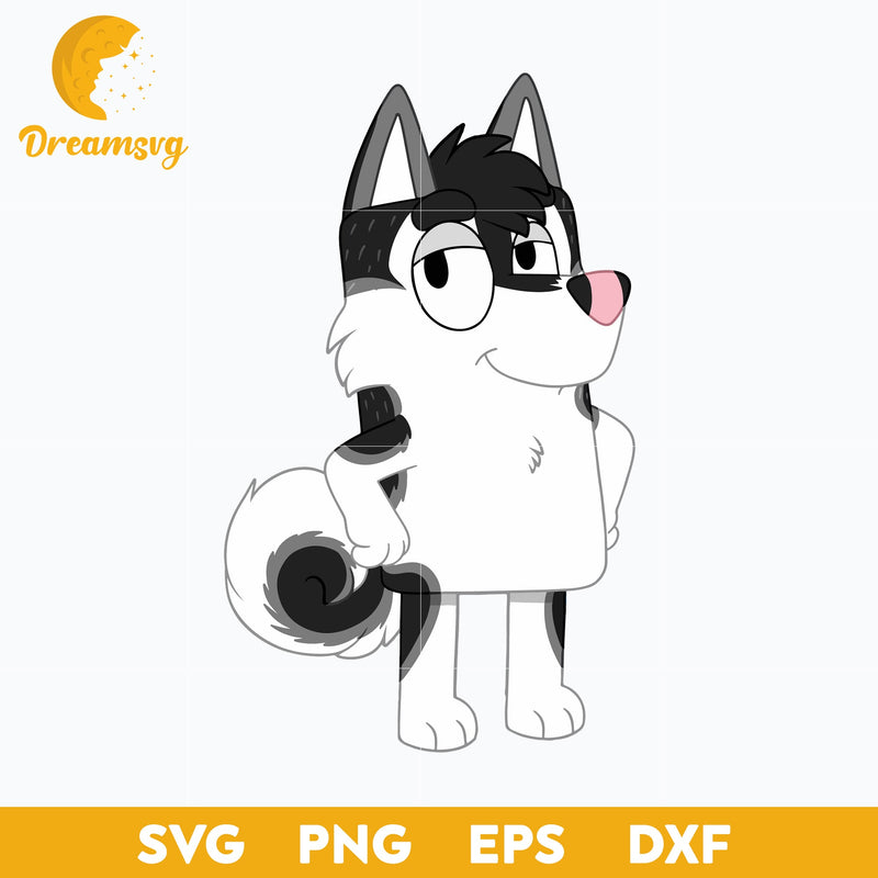 Bluey Svg, Bluey character svg, Bluey Cartoon svg, cartoon svg, png, dxf, eps digital file.