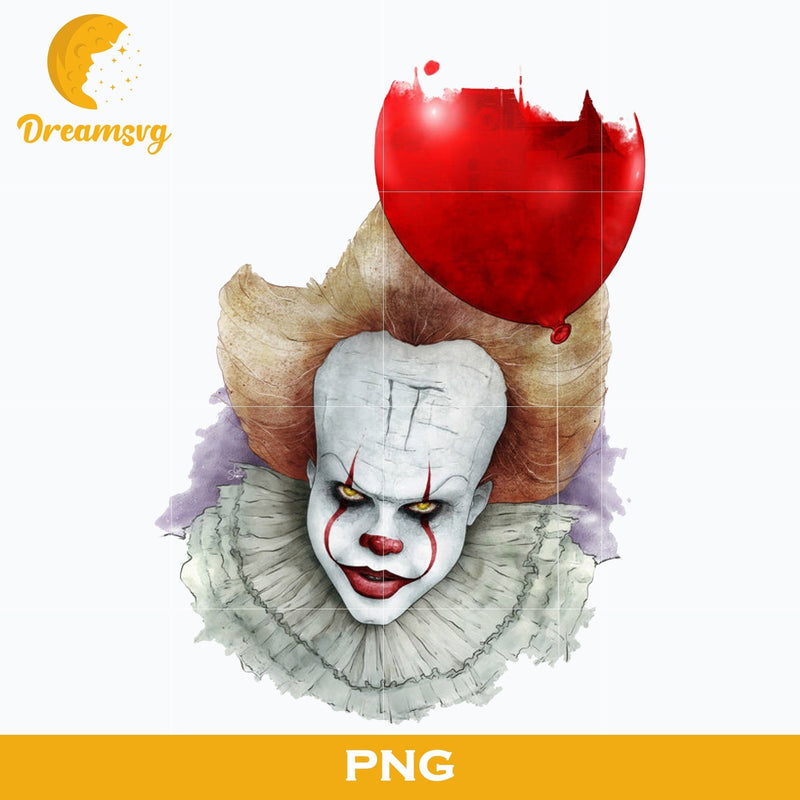 Pennywise Clown PNG, Pennywise Clown Halloween, It Png, Scary Halloween, Horror Characters, Halloween svg, png digital file.