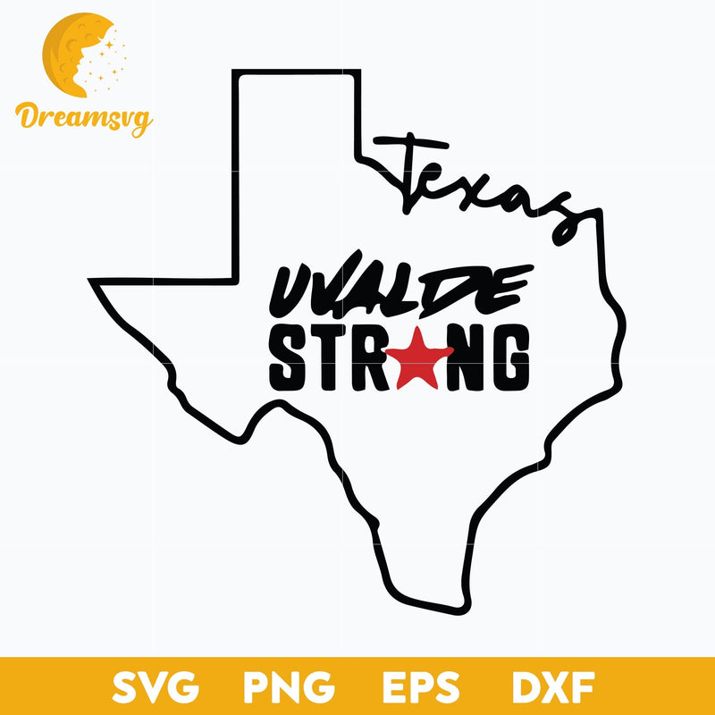 Uvalde Strong Svg, Uvalde Svg, Pray For Uvalde Svg, Uvalde Texas Svg, Pray For Texas Svg, Png, Dxf, Eps Digital File.