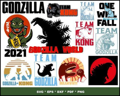 250+ Team Godzilla SVG Bundle 3.0