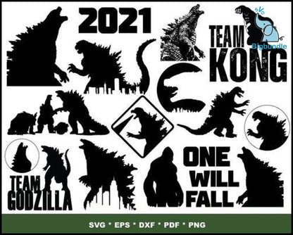 250+ Team Godzilla SVG Bundle 3.0