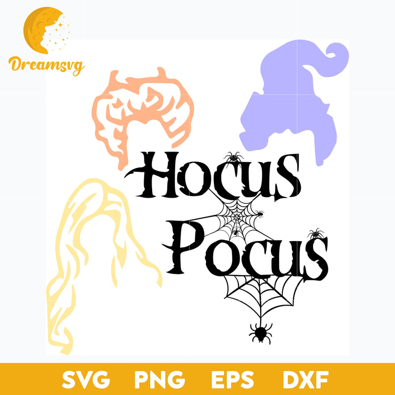 Hocus Pocus SVG, Halloween svg, png, dxf, eps digital file.