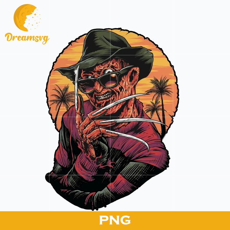 Freddy Krueger PNG, Freddy Krueger Halloween, Scary Halloween, Horror Characters, Halloween svg, png digital file.