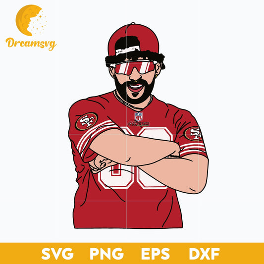 Bad Bunny San Francisco SVG, San Francisco NFL SVG, PNG DXF EPS Digital File