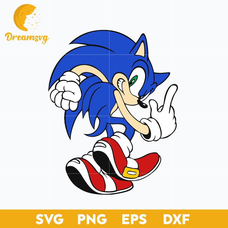 The Hedgehog Svg, Sonic Svg, Sonic Head Svg, Face Svg, Characters SVG, Cut files for Cricut, Cartoon svg, png, dxf, eps file.