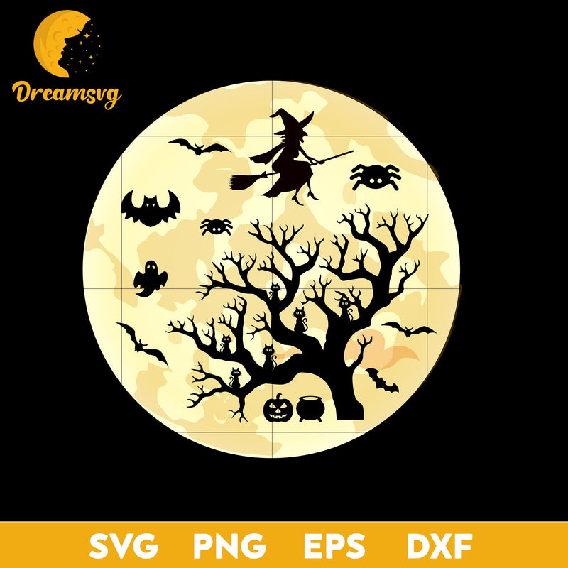 Halloween night  svg, Halloween svg, png, dxf, eps digital file.