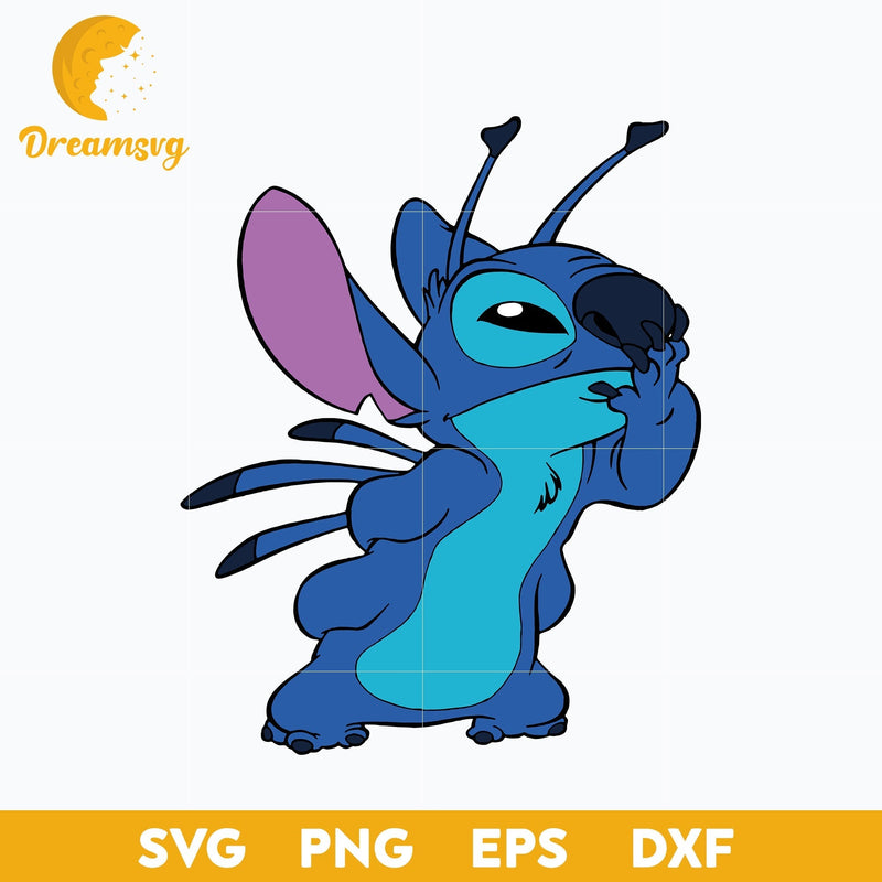 Stitch SVG, Lilo and Stitch SVG, Cartoon SVG, PNG, DXF, EPS Digital File ST002440