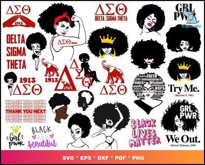 2800+ HUGE AFRO SVG new Bundle, Bundle svg, eps, png, dxf
