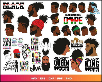 2800+ HUGE AFRO SVG new Bundle, Bundle svg, eps, png, dxf
