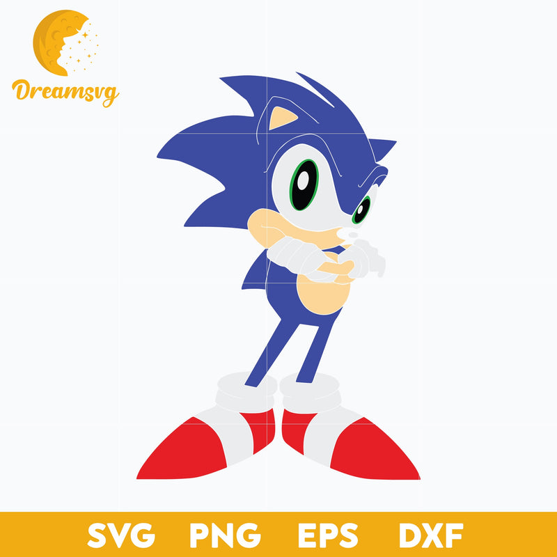 The Hedgehog Svg, Sonic Svg, Sonic Head Svg, Face Svg, Characters SVG, Cut files for Cricut, Cartoon svg, png, dxf, eps file.