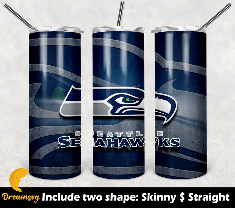 20 oz Skinny Tumbler NFL png,  Tumbler Wrap Sublimation Waterslide JPG Design Sublimation PNG Graphics Designs Instant Download