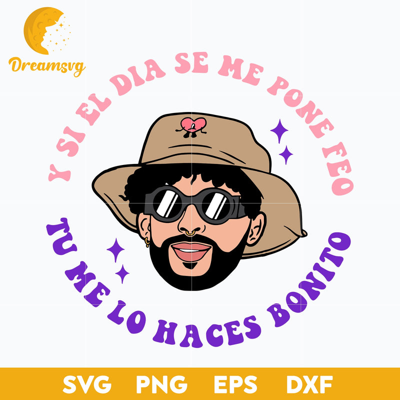 Bad Bunny svg, Un Verano Sin Ti Svg, layered svg, cricut svg, files for cricut, png, dxf, eps digital file.