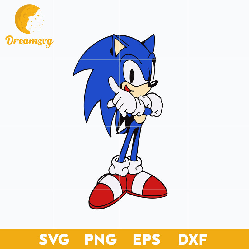 The Hedgehog Svg, Sonic Svg, Sonic Head Svg, Face Svg, Characters SVG, Cut files for Cricut, Cartoon svg, png, dxf, eps file.