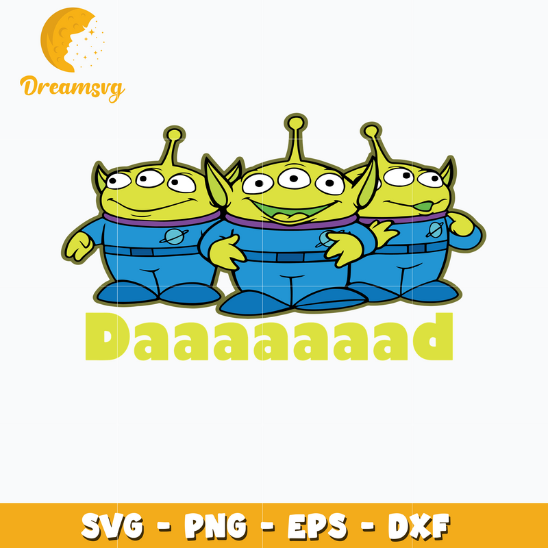 Toy Story Alien svg