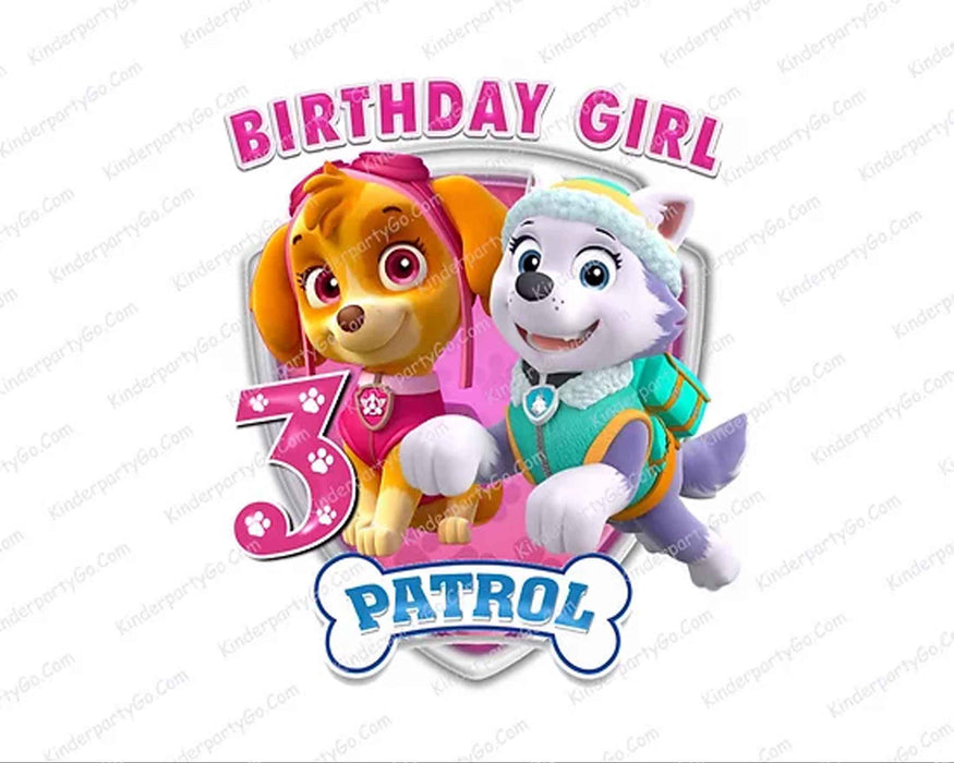 35 Paw Patrol PNG Bundle, Birthday girl png, Bundle designs, digital d ...