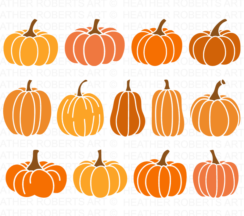 Pumpkin SVG Bundle