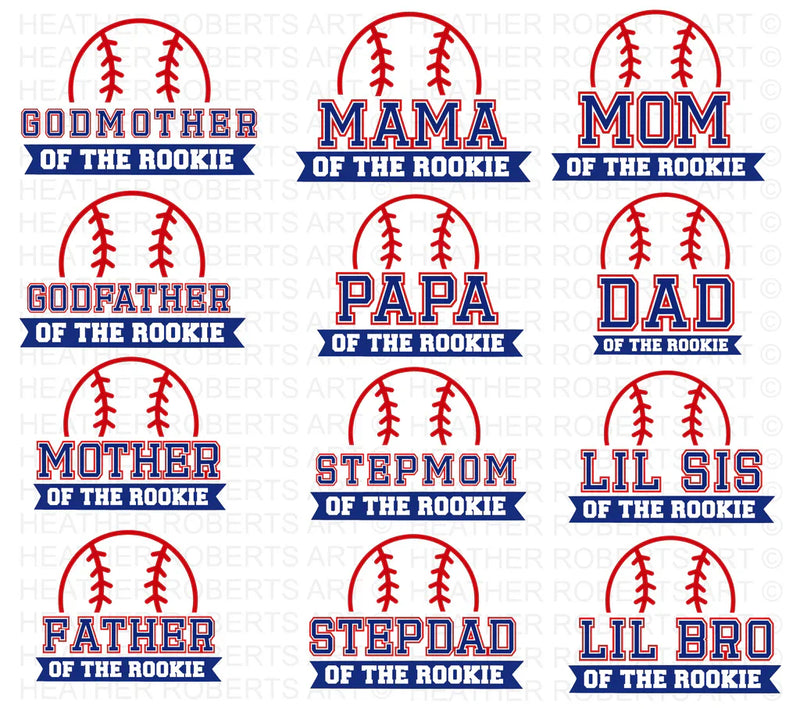 Baseball Birthday SVG Bundle, Cliparts for Cricut / Silhouette