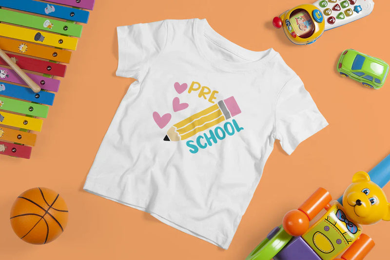 Back to School Clipart Bundle, 7 SVG Files for Cricut / Silhouette