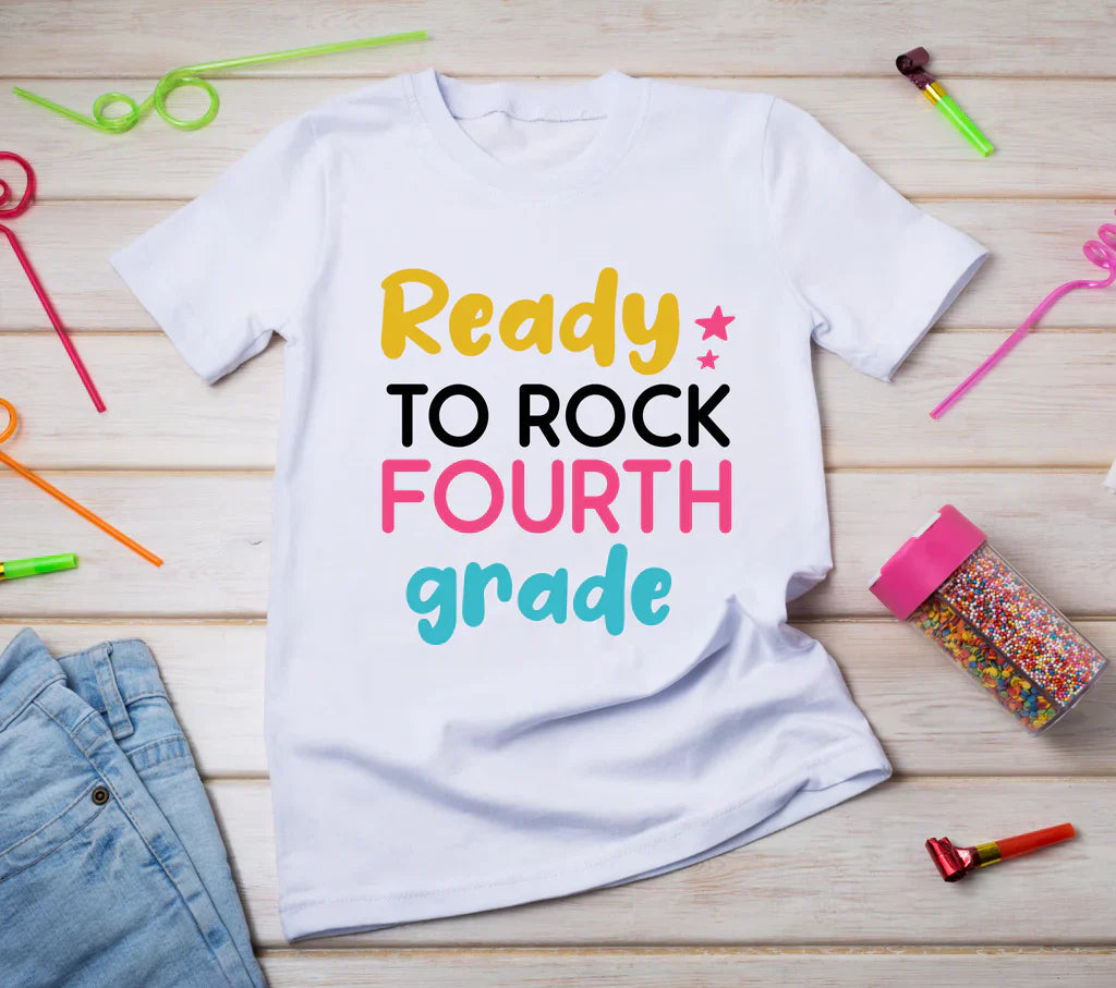 Ready To Rock Back to School SVG Bundle, Cliparts for Cricut / Silhouette
