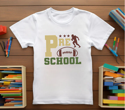 Football Back to School SVG Bundle, Cliparts for Cricut / Silhouette