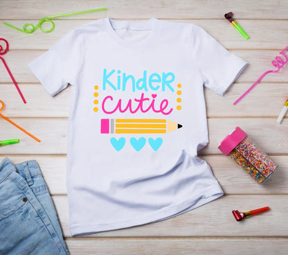 Cutie Back to School SVG Bundle, Cliparts for Cricut / Silhouette