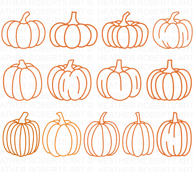 Pumpkin SVG Bundle