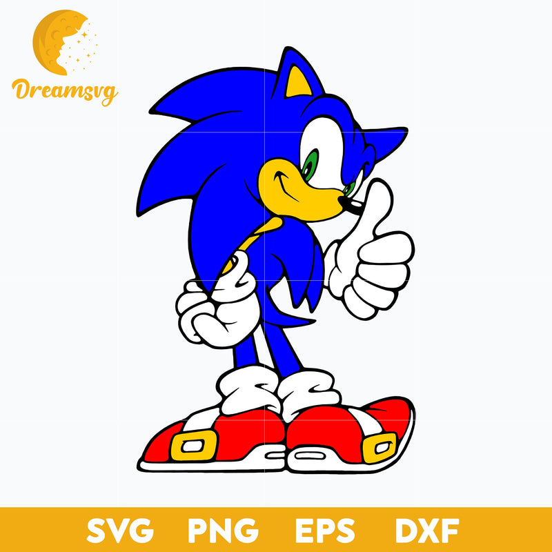 The Hedgehog Svg, Sonic Svg, Sonic Head Svg, Face Svg, Characters SVG, Cut files for Cricut, Cartoon svg, png, dxf, eps file.