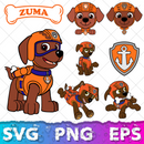 Paw Patrol SVG Bundle, Paw Patrol Clipart Paw Patrol Alphabet, Silhouette Svg Cut Files, Png Digital Bundle