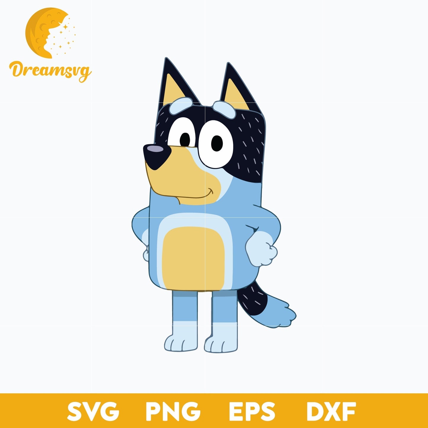 Bluey Svg , Bluey character svg, Bluey Cartoon svg, cartoon svg, png, dxf, eps digital file.