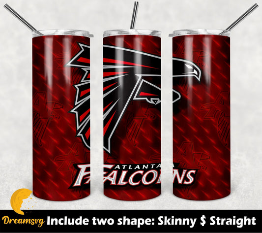 20 oz Skinny Tumbler NFL png,  Tumbler Wrap Sublimation Waterslide JPG Design Sublimation PNG Graphics Designs Instant Download