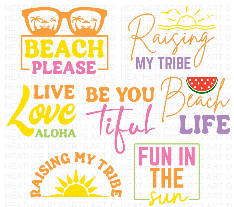 Summer SVG Bundle